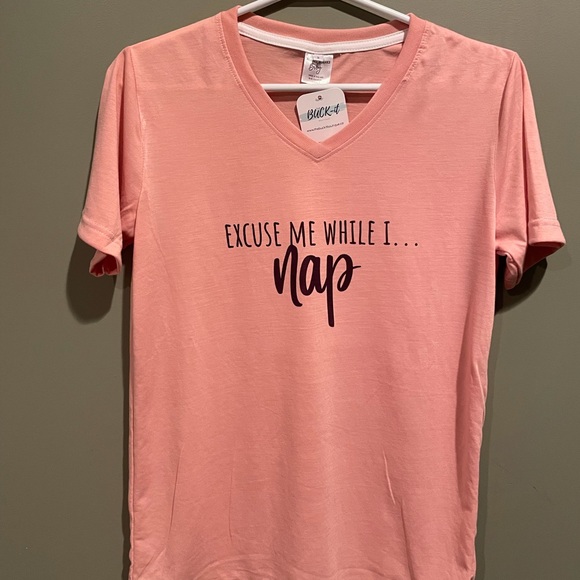 ✨Excuse me while I nap pink Tee - Picture 4 of 7
